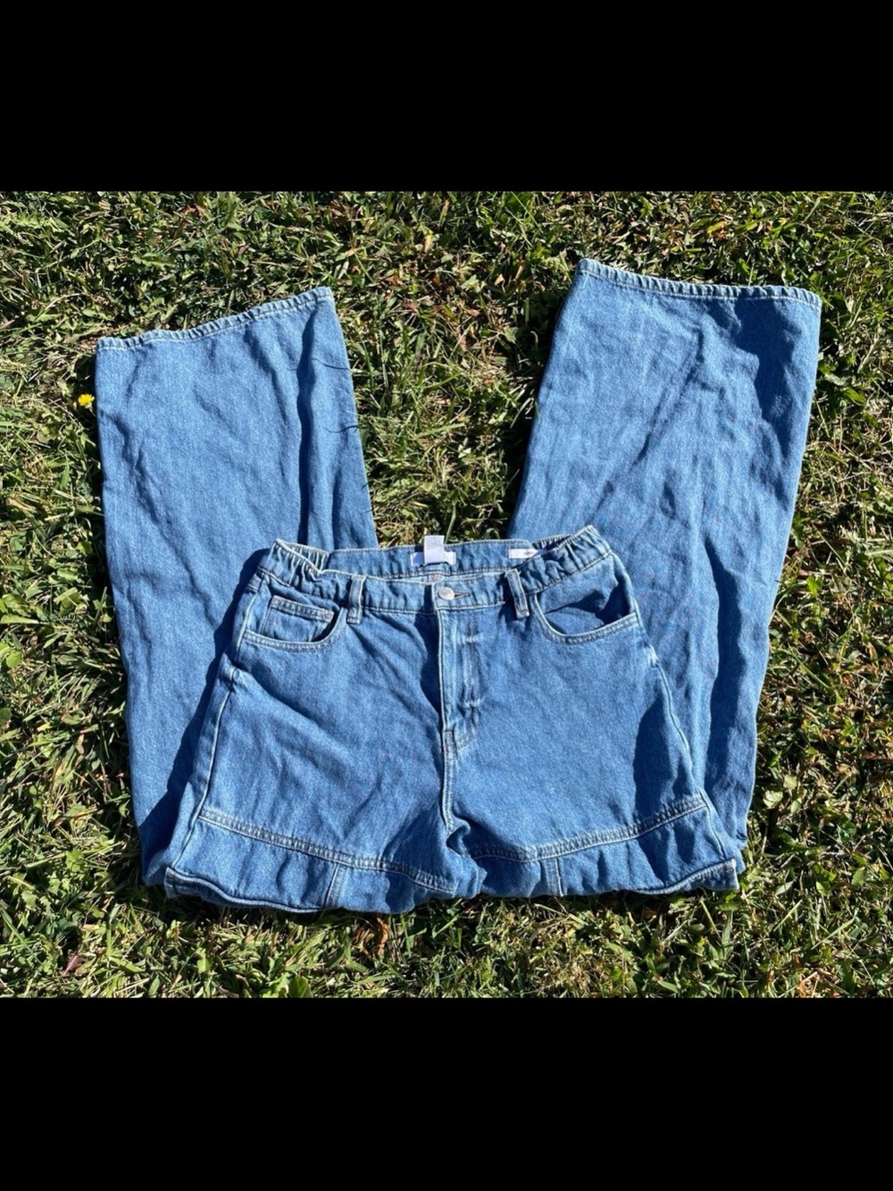 Forever 21 cargo jeans size us 26